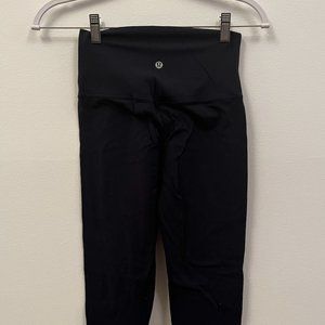 lululemon align capri leggings (navy blue)